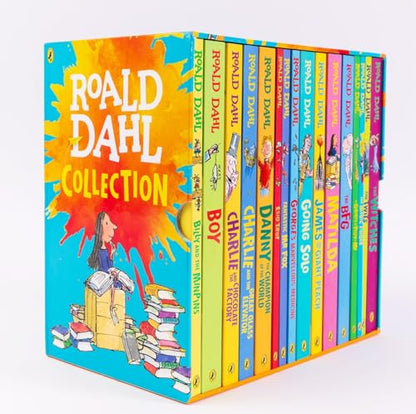 ROALD DAHL 16 COPY COMPLETE COLLECTION ( BOX SET ) book cover