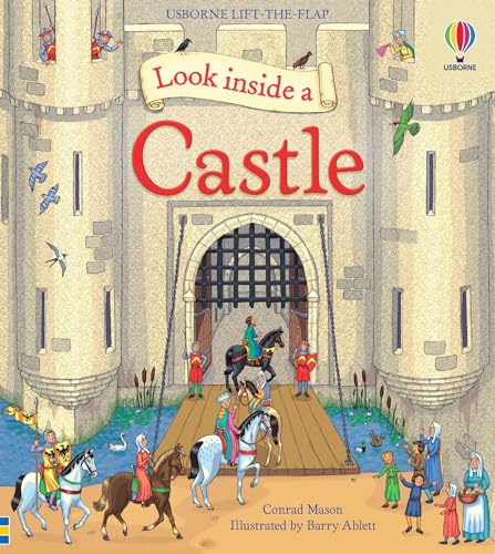 LOOK INSIDE A CASTLE book cover