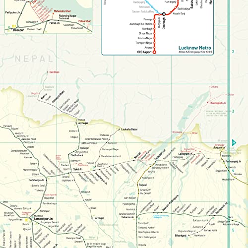 The Great Indian Railway Atlas - 4th Edition