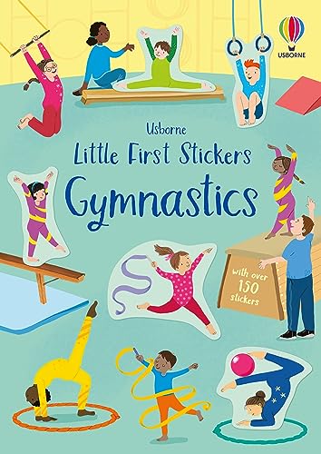 Gymnastics first sticker book cover