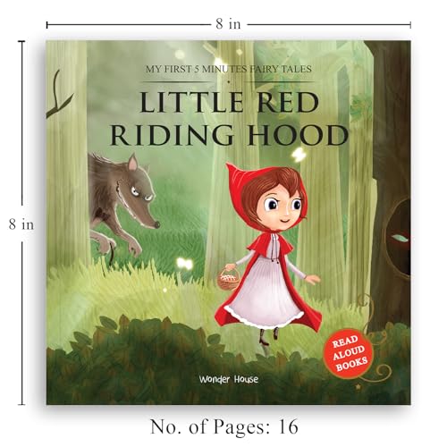 My First 5 Minutes Fairy Tales Little Red Riding Hood | Traditional Fairy Tales For Children (Abridged And Retold)