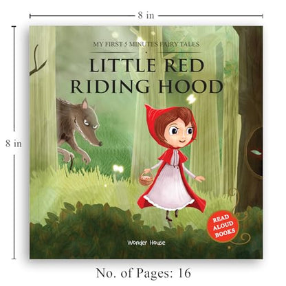 My First 5 Minutes Fairy Tales Little Red Riding Hood | Traditional Fairy Tales For Children (Abridged And Retold)