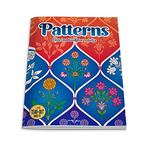 Pattern Coloring Book For Adults book cover