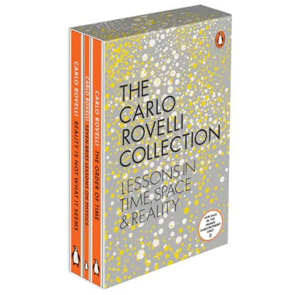 THE CARLO ROVELLI 3 BOOKS COLLECTION: Seven Brief Lessons on Physics, The Order of Time, and Reality Is Not What It Seems