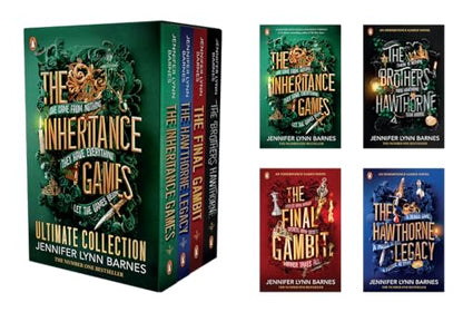 The Inheritance Games Ultimate Boxset: The Inheritance Games, The Hawthorne Legacy, The Final Gambit & The Brothers Hawthorne | Bestselling YA Mystery Series