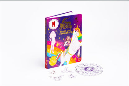 Unicorn Academy: Press Out and Decorate: with over 25 sparkling pieces (Unicorn Academy: TV tie-in titles)