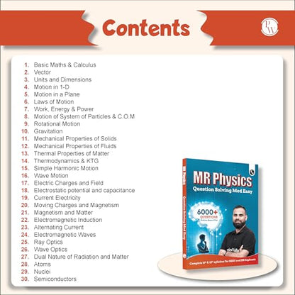 PW MR Physics Questions Solving Med Easy | Chapterwise and Topicwise 6000+ Practice Questions with Answer Keys | Complete Class 11 & 12 Syllabus For ... Dr. Manish Raj (MR Sir) and Rupali Singh