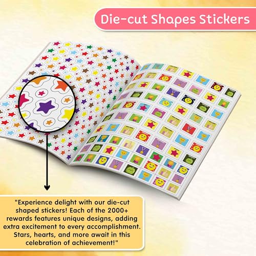 "2000+ Reward Stickers: A Fun Sticker Book for Teachers and Parents - Encouraging and Celebrating Kids' Achievements with Over 2000 Stickers [Paperback]"