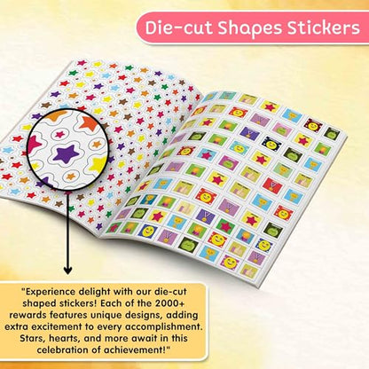 "2000+ Reward Stickers: A Fun Sticker Book for Teachers and Parents - Encouraging and Celebrating Kids' Achievements with Over 2000 Stickers [Paperback]"