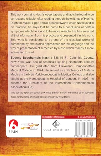 Leaders in Homeopathic Therapeutics with Grouping and Classicfication
