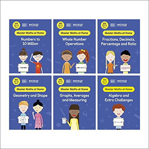 Maths — No Problem! Collection of 6 Workbooks, Ages 10-11 (Key Stage 2) book cover