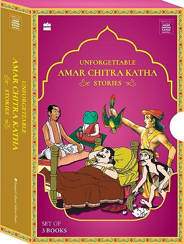 UNFORGETTABLE AMAR CHITRA KATHA STORIES: ACK BOXSET 4 book cover