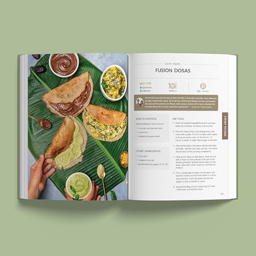 Satvic Indian Food Book | Satvic Movement Cookbook | 70+ Oil-Free, Sugar-Free, Plant-Based Recipes | Clean Nourishing Meals in under 45 minutes (English)