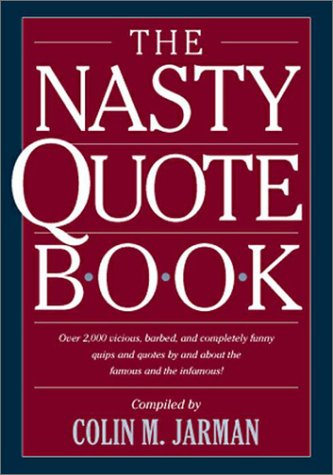 The Nasty Quote Book book cover