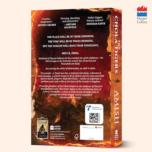 The Chola Tigers: Avengers of Somnath - A Historical Fiction by Amish | Bestselling Author of The Immortals of Meluha | Indian History Adventure