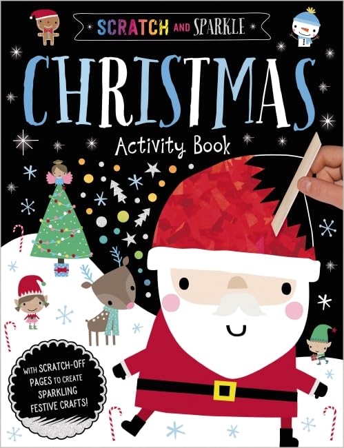 Scratch and Sparkle Christmas Activity Book book cover