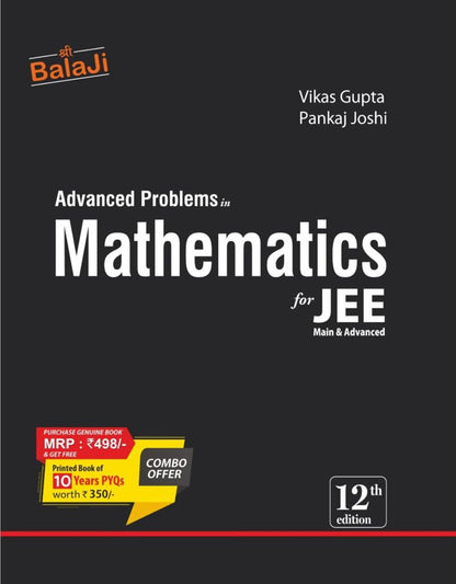 Advanced Problems in Mathematics for JEE (Main & Advanced) - 12th Edition, 2026 [BLACK BOOK]