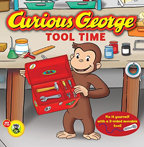 CURIOUS GEORGE TOOL TIME (CGTV BOARD BOOK) book cover