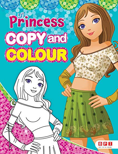 Lill Princess Copy Colouring Book 3 book cover