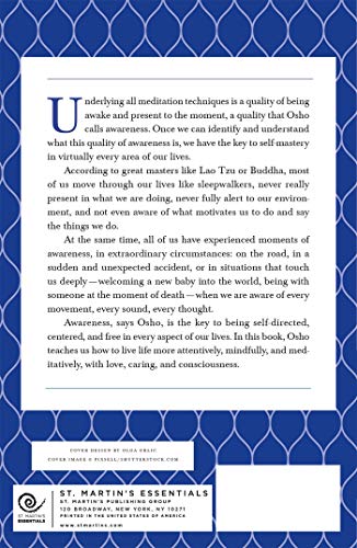 Awareness: The Key to Living in Balance (Osho Insights for a New Way of Living)