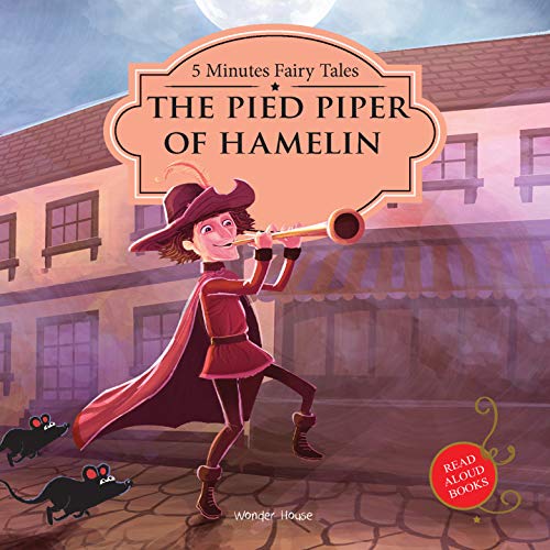 5 Minutes Fairy tales Piped Piper of Hamelin: Abridged Fairy Tales For Children (Abridged and Retold book cover