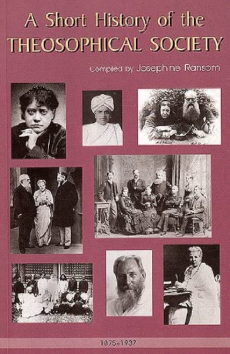 A Short History of the Theosophical Society- Hardcover book cover