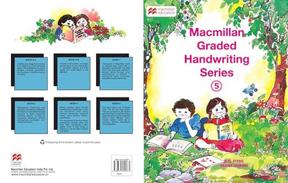Graded Handwriting Book 5 | Pitre & Bhasin | students to improve handwriting, transcription, and composition writing. With interesting poems, stories, and creative visuals, Readers | Story Books