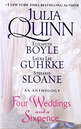 FOUR WEDDINGS AND A SIXPENCE book cover