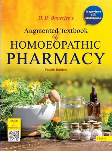 AUGMENTED TEXTBOOK OF HOMOEOPATHIC PHARMACY book cover