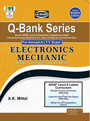 UPTO-DATE Q-BANK ELECTRONICS MECH. (MCQ SOL. PAPER)(NSQF LEVEL - 5 SYLL.)