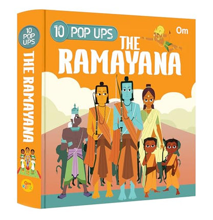 Pop Up The Ramayana Book for Kids: Little Heroes of the Ramayana | Tale of Rama and Ravana | Explore the Timeless Epic Tale in 3D | Pages of Legends & ... | Best Mythology Pop Up Book for Children
