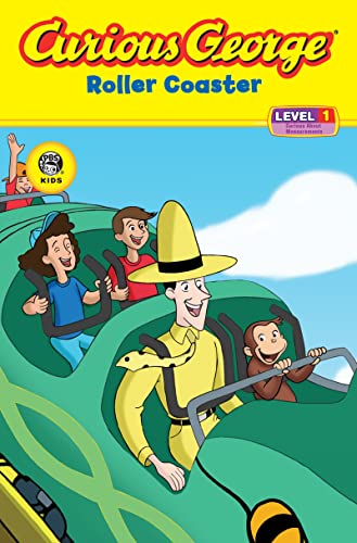 CURIOUS GEORGE ROLLER COASTER (CGTV READER) book cover