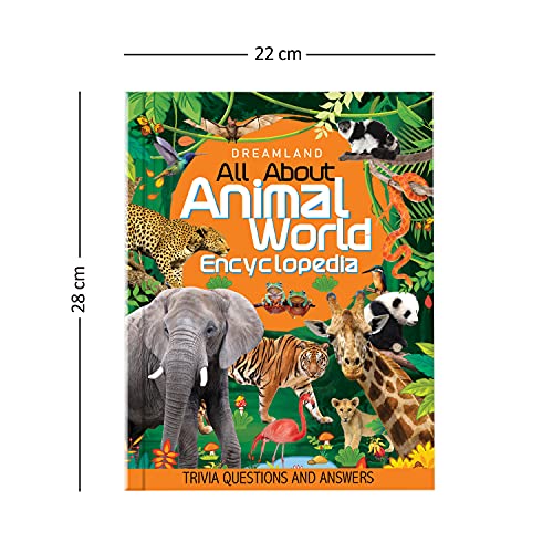 Animal World Children Encyclopedia for Kids Age 5–15 Years | Illustrated Animal Encyclopedia with Fun Facts, Trivia Questions & Answers | Learn About Wildlife, Sea Creatures, Birds, Mammals, Insects, Reptiles & Amazing Animal Kingdom Discoveries