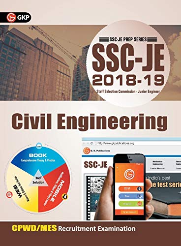 SSC JE (CPWD/MES) Civil Engineering for Junior Engineers Recruitment Examination 2018-19 book cover