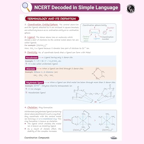PW NEET Easy Handwritten Notes Inorganic Chemistry For NEET & JEE Main By Om Pandey | Chapterwise and Topicwise Questions | Backlog Killer Notes with Handpicked PYQs [paperback] Om Pandey
