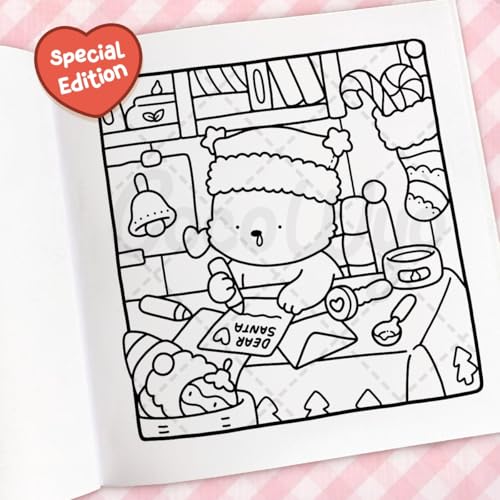 Cozy Christmas: Coloring Books for Adults by Coco Wyo | Cute Christmas Coloring Pages, Festive Cozy Scenes, Stress Relief & Relaxation: The Cute and Relaxing Festive Colouring Book