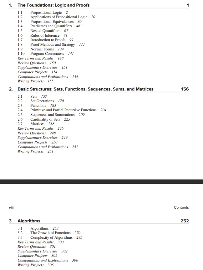 Discrete Mathematics And Its Applications | 8th Edition | Kenneth H. Rosen & Dr. Kamala Krithivasan