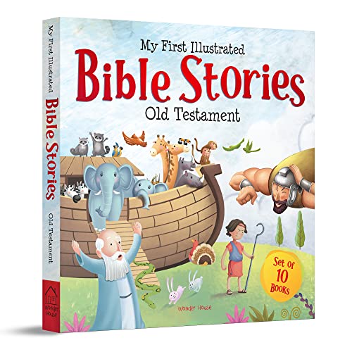 My First Illustrated Bible Stories Old Testament (Boxed Set of 10 Books) book cover
