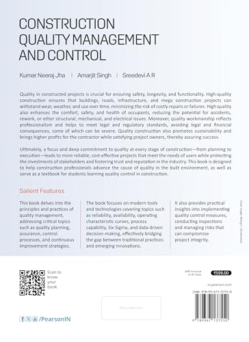 Construction Quality Management and Control |1st Edition | - Pearson