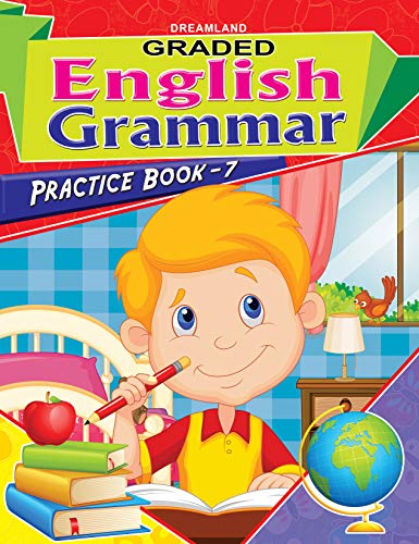 Graded English Grammar Practice Book - 7 book cover