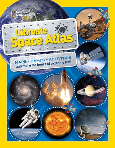 NATL GEO KIDS ULTIMATE SPACE ATLAS book cover
