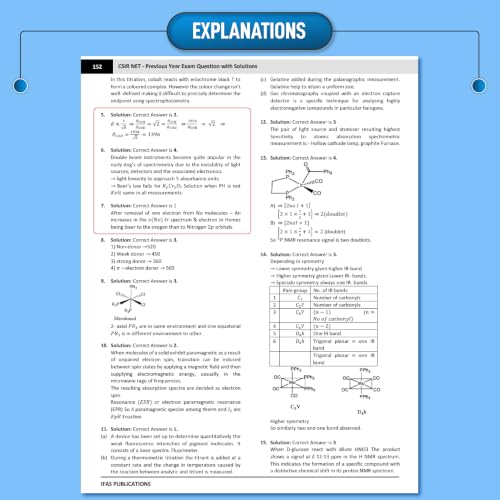 CSIR NET Chemical Science Book 2026 | 21 Topicwise Previous Year Solved Papers (2014 to July 2026) with Detailed Solutions | Topicwise CSIR NET Chemistry PYQ Book | IFAS Publications