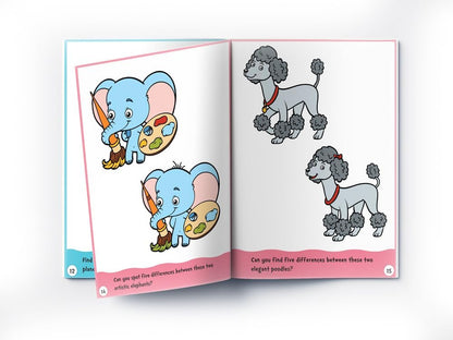 Spot The Difference | First Fun Activity Book For Kids | Boost Focus & Observation Skills | Ages 4–7 | Engaging Puzzle Fun