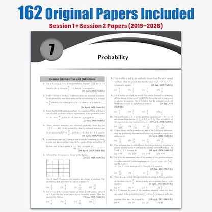 PW JEE Main 8 Years (2019-2026) PYQs Physics, Chemistry, Maths Combo Set of 3 Books | All 162 Sets Previous Years Solved Papers For JEE Main 2027 Exams | Concentrate on Relevance
