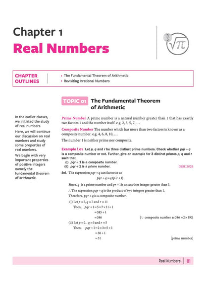 Arihant All in One Mathematics Class 10 for CBSE Exam 2026-27 | NCERT Based Complete Theory, Practice Exercises, CBQs, A-R, Sample Papers & Mind Maps | Revised Edition as per Latest Syllabus