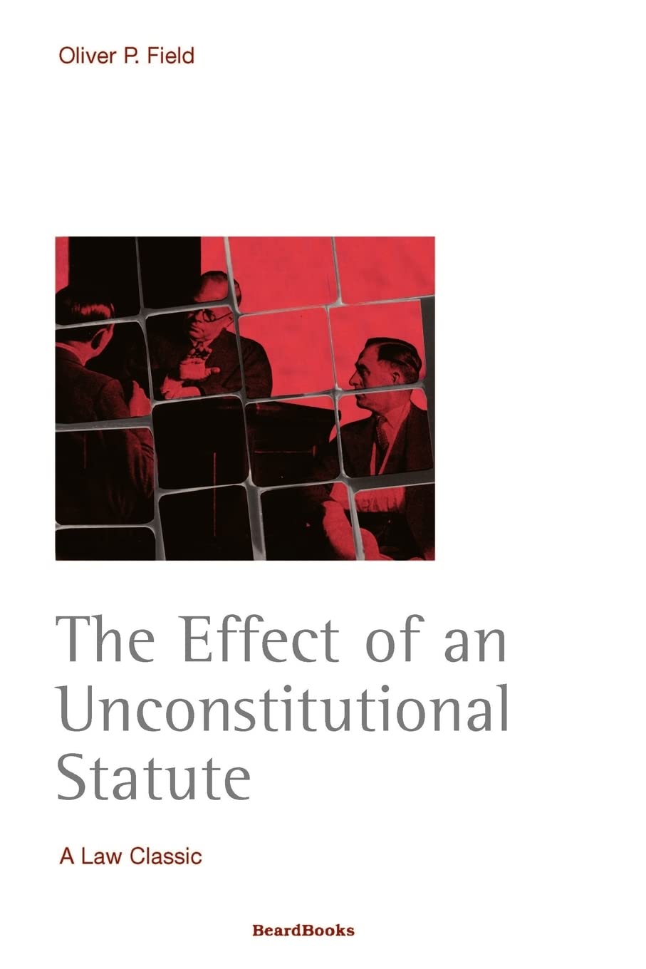 Effect of an Unconstitutional Statute book cover