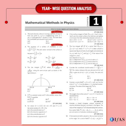 IIT JAM Physics PYQ Book | 22 Years (2005 -2026) Previous Years Solved Papers With Detailed Solutions | Topic wise & Chapter wise Sorted | Best IIT JAM Physics Book for 2027 Exam Preparation | IFAS