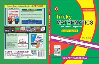 Tricky Mathematics for General Competitive Exams by Herald Publication - Railways/SSC/Defense/CLAT/CAT/MBA