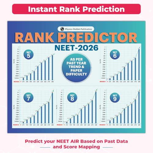 PW NTA 15 NEET Rankers Test Series 2026 | Expert Verified & Curated | 15 NEET-Like Test Booklets, 15 OMR Sheets, Solution Booklet, Rank Predictor & ... [Paperback] [Jan 08, 2026] Physics Wallah