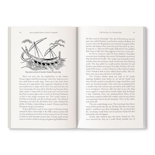 The Incredible History of India's Geography: Bestselling Children’s History | Full of Trivia and Fun Facts | Black and White Illustrations | Ages 12 +